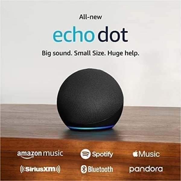 Echo Dot (5.ª generación, modelo de 2022) | Parlante inteligente con Alexa | Carbón - Image 23