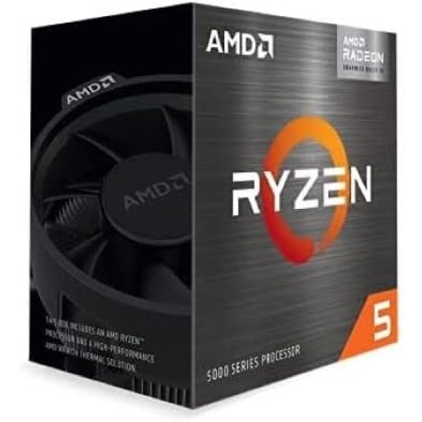 AMD Procesador de escritorio desbloqueado Ryzen 5 5600G de 6 núcleos y 12 hilos con gráficos Radeon