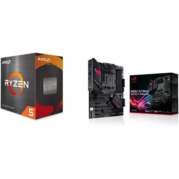 AMD Ryzen 5 5600X 6 núcleos y 12 hilos desbloqueados procesador de escritorio con Wraith Stealth Cooler