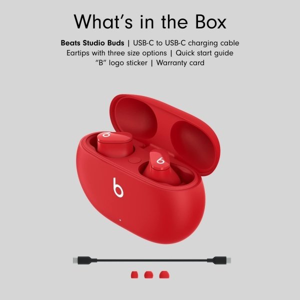New Beats Studio Buds. Auriculares inalámbricos con cancelación de ruido. Compatible con Apple y Android, micrófono - Image 29