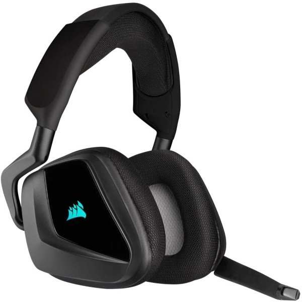 Corsair VOID RGB ELITE Wireless - Auriculares para juegos, sonido envolvente 7.1, certificado Discord, iCUE compatible con PC, - Image 25