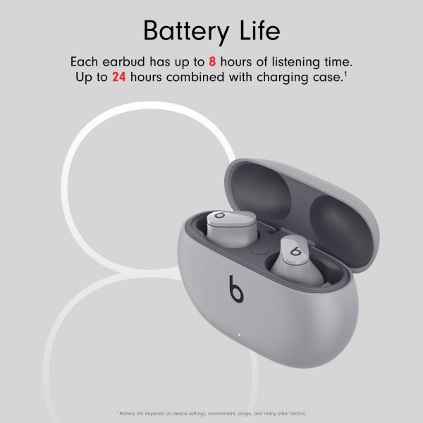 New Beats Studio Buds. Auriculares inalámbricos con cancelación de ruido. Compatible con Apple y Android, micrófono - Image 34