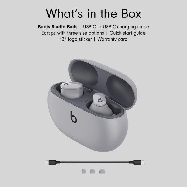 New Beats Studio Buds. Auriculares inalámbricos con cancelación de ruido. Compatible con Apple y Android, micrófono - Image 37