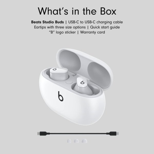 New Beats Studio Buds. Auriculares inalámbricos con cancelación de ruido. Compatible con Apple y Android, micrófono - Image 11