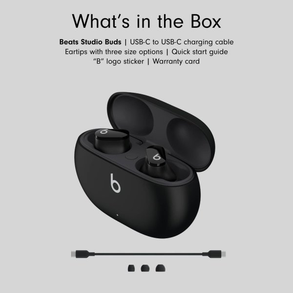 New Beats Studio Buds. Auriculares inalámbricos con cancelación de ruido. Compatible con Apple y Android, micrófono - Image 20