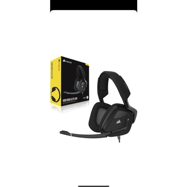 Corsair VOID RGB ELITE Wireless - Auriculares para juegos, sonido envolvente 7.1, certificado Discord, iCUE compatible con PC, - Image 13