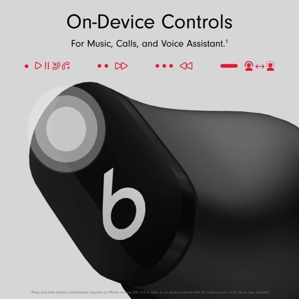 New Beats Studio Buds. Auriculares inalámbricos con cancelación de ruido. Compatible con Apple y Android, micrófono - Image 19