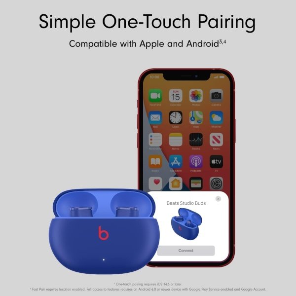 New Beats Studio Buds. Auriculares inalámbricos con cancelación de ruido. Compatible con Apple y Android, micrófono - Image 87