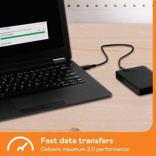 WD Disco duro portátil de 5 TB Elements, disco duro externo, USB 3.0 para PC y Mac, listo para conectar y usar - - Image 12