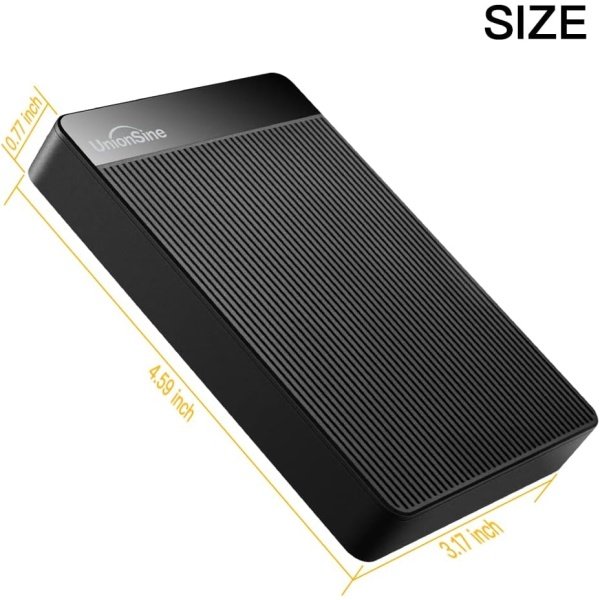 UnionSine Disco duro externo portátil ultradelgado de 500 GB 2.5 "HDD-USB 3.0 para PC, Mac, portátil, PS4, Xbox One, Xbox - Image 17