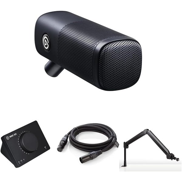 Elgato Wave DX - Micrófono dinámico XLR, patrón cardioide, rechazo de ruido, voz optimizada para podcasting, transmisión, - Imagen 24