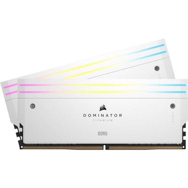 CORSAIR Dominator Titanium RGB DDR5 RAM 64 GB (2 x 32 GB) DDR5 6000 MHz CL30 Intel XMP iCUE Memoria de computadora compatible - - Image 7