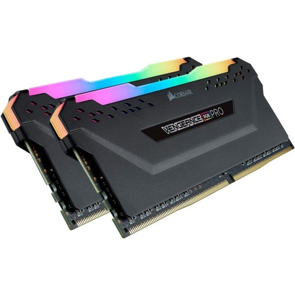 Corsair VENGEANCE RGB PRO DDR4 32 GB (2 x 16 GB) 3200 MHz CL16 Intel XMP 2.0 iCUE Memoria de computadora compatible - Negro