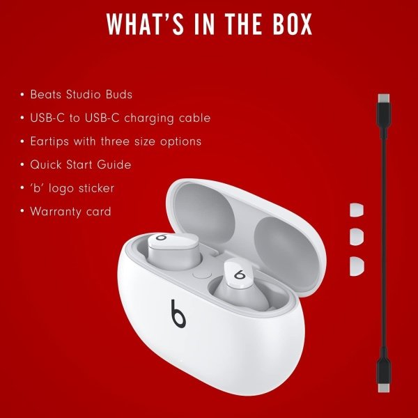 New Beats Studio Buds. Auriculares inalámbricos con cancelación de ruido. Compatible con Apple y Android, micrófono - Image 72