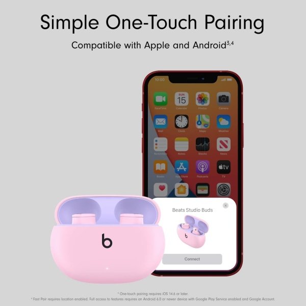 New Beats Studio Buds. Auriculares inalámbricos con cancelación de ruido. Compatible con Apple y Android, micrófono - Image 43