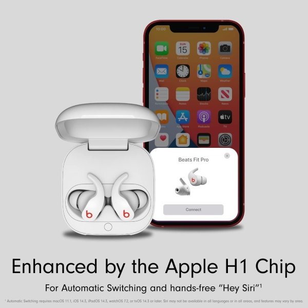Beats Fit Pro - Auriculares inalámbricos con cancelación de ruido, chip H1 de audífonos de Apple, compatibles con Apple y - Image 31