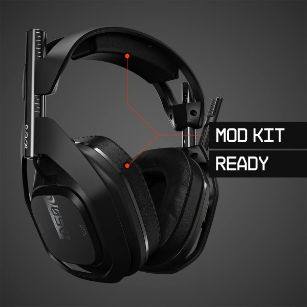 ASTRO Gaming A50 Wireless Headset + Base Station Gen 4 - Compatible With PS5, PS4, PC, Mac - Black/Silver - Image 8