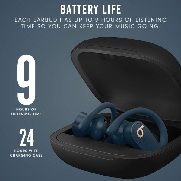Beats Auriculares inalámbricos Powerbeats Pro - Chip de auriculares Apple H1, Bluetooth de clase 1, 9 horas de tiempo de - Image 34