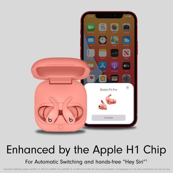 Beats Fit Pro - Auriculares inalámbricos con cancelación de ruido, chip H1 de audífonos de Apple, compatibles con Apple y - Image 7