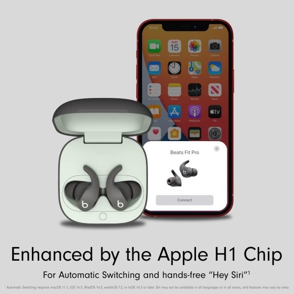Beats Fit Pro - Auriculares inalámbricos con cancelación de ruido, chip H1 de audífonos de Apple, compatibles con Apple y - Image 71