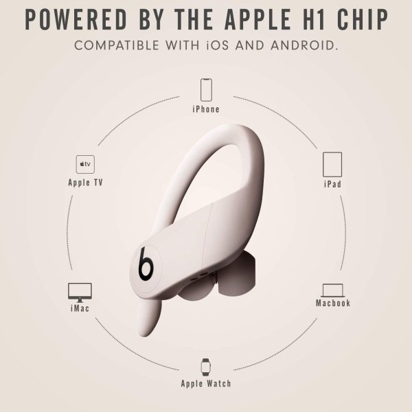 Beats Auriculares inalámbricos Powerbeats Pro - Chip de auriculares Apple H1, Bluetooth de clase 1, 9 horas de tiempo de - Image 6