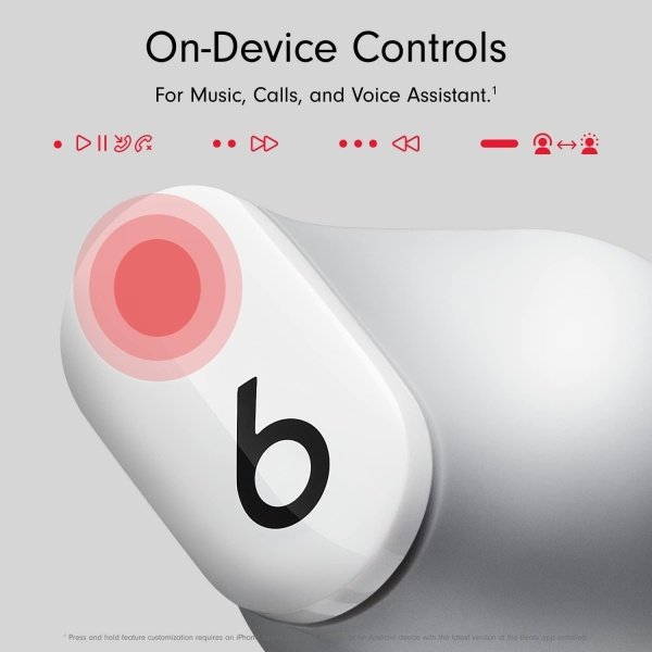 New Beats Studio Buds. Auriculares inalámbricos con cancelación de ruido. Compatible con Apple y Android, micrófono - Image 10