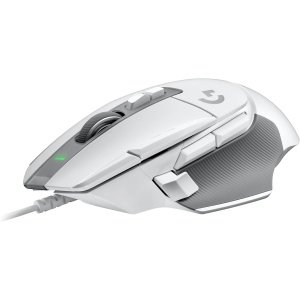 Logitech G Ratón para juegos con cable 502 X - Interruptores primarios óptico-mecánicos híbridos LIGHTFORCE, sensor de juego