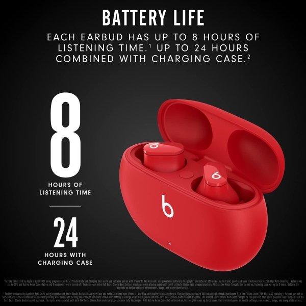 New Beats Studio Buds. Auriculares inalámbricos con cancelación de ruido. Compatible con Apple y Android, micrófono - Image 61