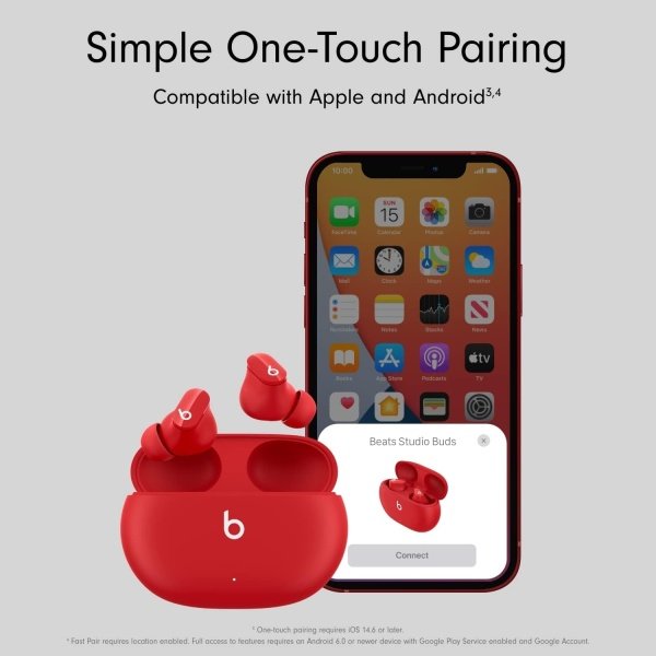 New Beats Studio Buds. Auriculares inalámbricos con cancelación de ruido. Compatible con Apple y Android, micrófono - Image 25