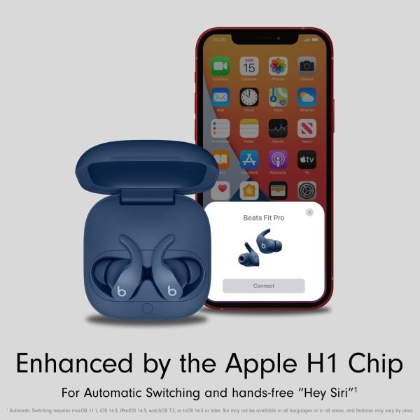 Beats Fit Pro - Auriculares inalámbricos con cancelación de ruido, chip H1 de audífonos de Apple, compatibles con Apple y - Image 65