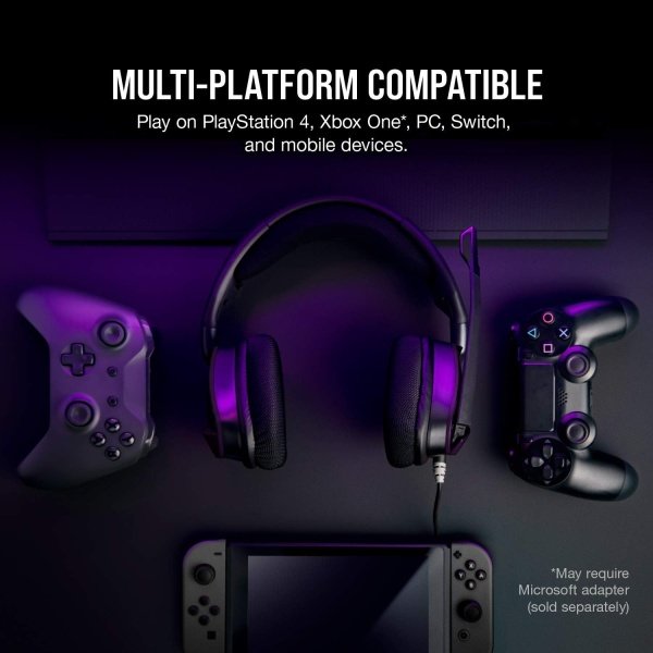 Corsair VOID RGB ELITE Wireless - Auriculares para juegos, sonido envolvente 7.1, certificado Discord, iCUE compatible con PC, - Image 40