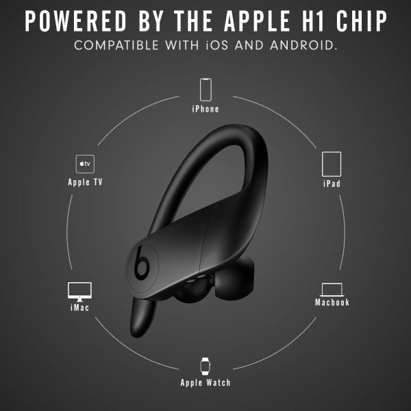 Beats Auriculares inalámbricos Powerbeats Pro - Chip de auriculares Apple H1, Bluetooth de clase 1, 9 horas de tiempo de - Image 15