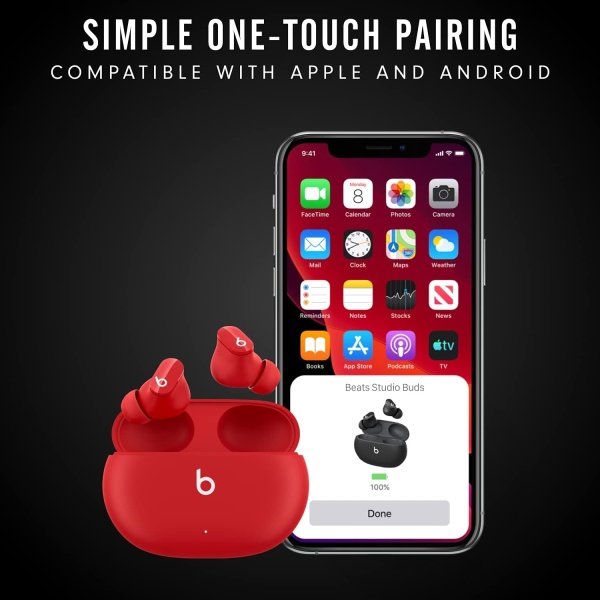 New Beats Studio Buds. Auriculares inalámbricos con cancelación de ruido. Compatible con Apple y Android, micrófono - Image 65