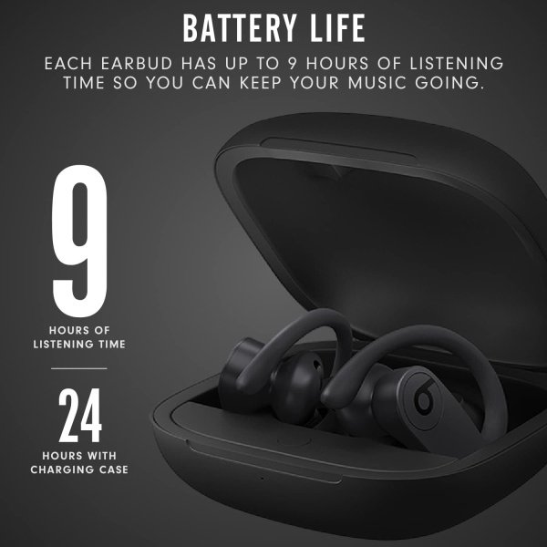 Beats Auriculares inalámbricos Powerbeats Pro - Chip de auriculares Apple H1, Bluetooth de clase 1, 9 horas de tiempo de - Image 17