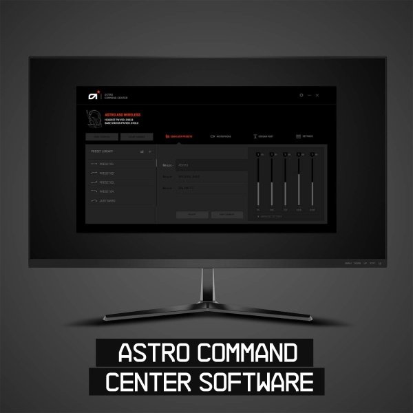 ASTRO Gaming A50 Wireless Headset + Base Station Gen 4 - Compatible With PS5, PS4, PC, Mac - Black/Silver - Image 5
