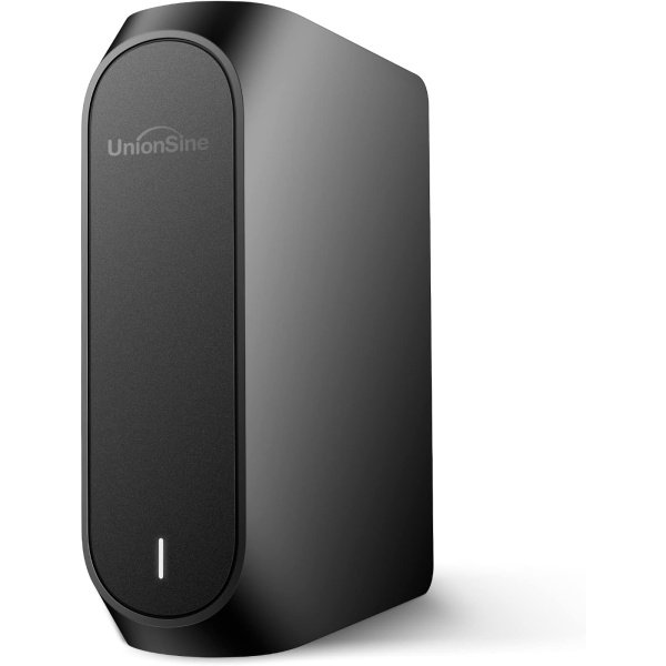 UnionSine 10TB 3.5" Disco duro externo USB3.2Gen2 Tipo-C HDD Almacenamiento compatible para PC, escritorio, portátil, TV