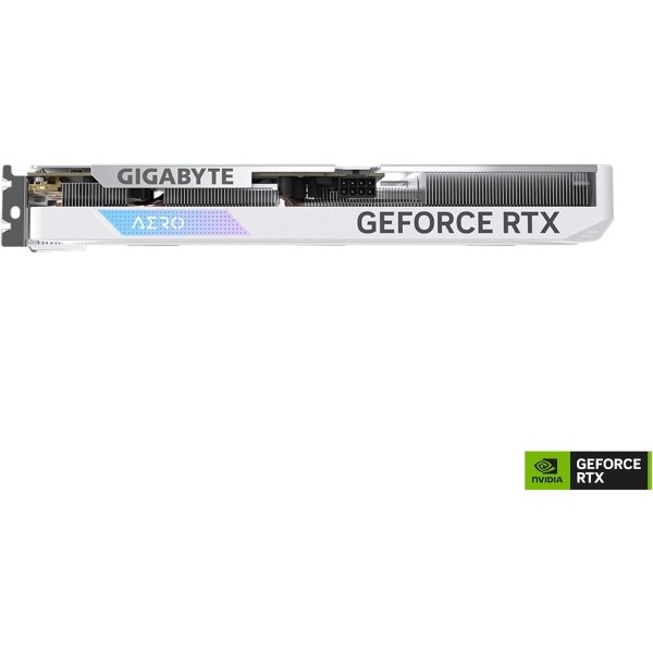 GIGABYTE Tarjeta gráfica GeForce RTX 4060 AERO OC 8G, 3 ventiladores WINDFORCE, 8 GB 128 bits GDDR6, tarjeta de video - Imagen 6