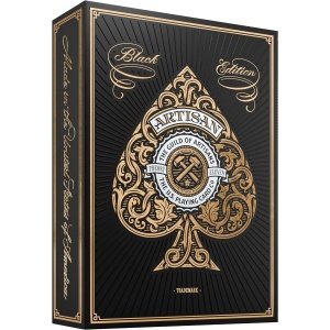 Artisan Playing Cards juego de naipes (negro)