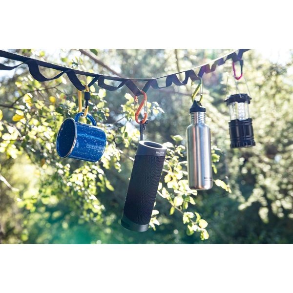 Sony SRS-XB23 - Altavoz Bluetooth inalámbrico súper portátil, potente y duradero, impermeable, con graves adicionales - Negro - Image 12