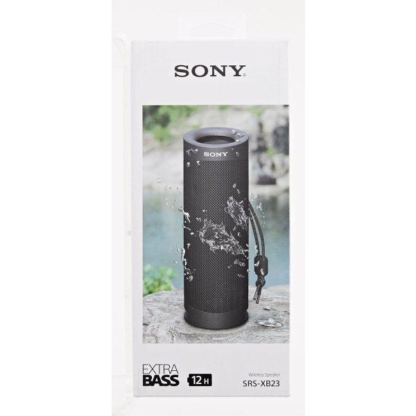 Sony SRS-XB23 - Altavoz Bluetooth inalámbrico súper portátil, potente y duradero, impermeable, con graves adicionales - Negro - Image 15