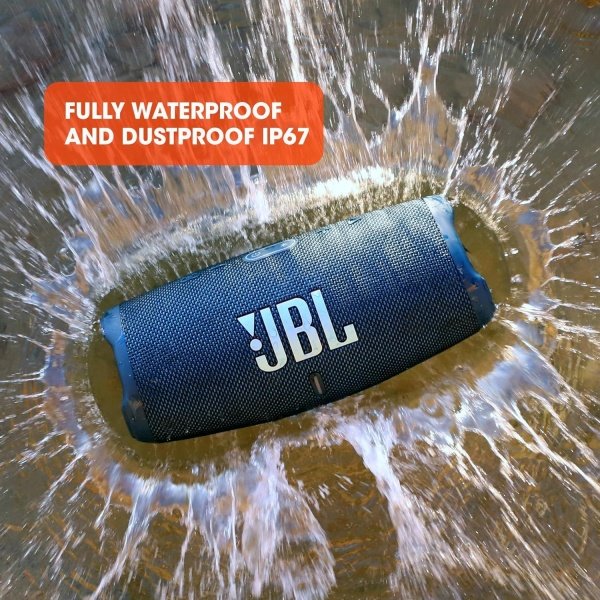 JBL CHARGE 5 - Altavoz Bluetooth portátil con IP67 impermeable y carga USB, color negro - Image 21