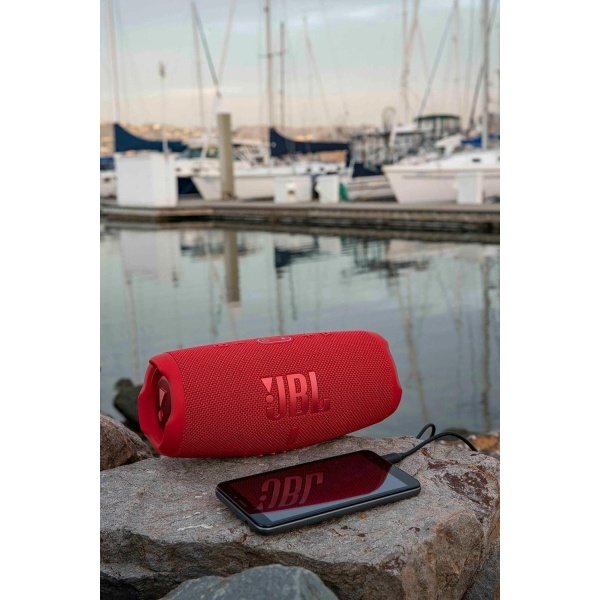 JBL CHARGE 5 - Altavoz Bluetooth portátil con IP67 impermeable y carga USB, color negro - Image 25
