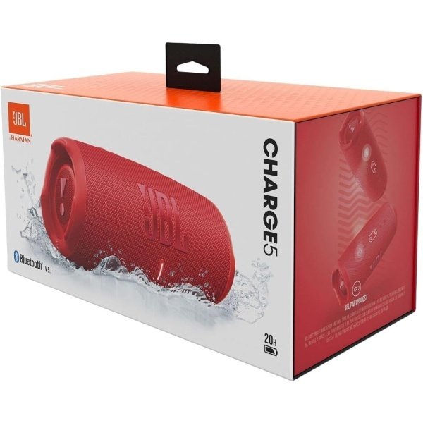 JBL CHARGE 5 - Altavoz Bluetooth portátil con IP67 impermeable y carga USB, color negro - Image 26