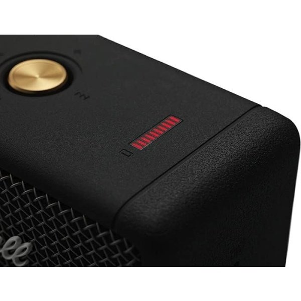 Marshall Emberton II - Altavoz Bluetooth portátil - Negro y latón - Imagen 4