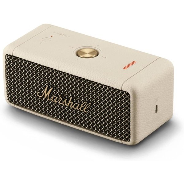 Marshall Emberton II - Altavoz Bluetooth portátil - Negro y latón - Imagen 6