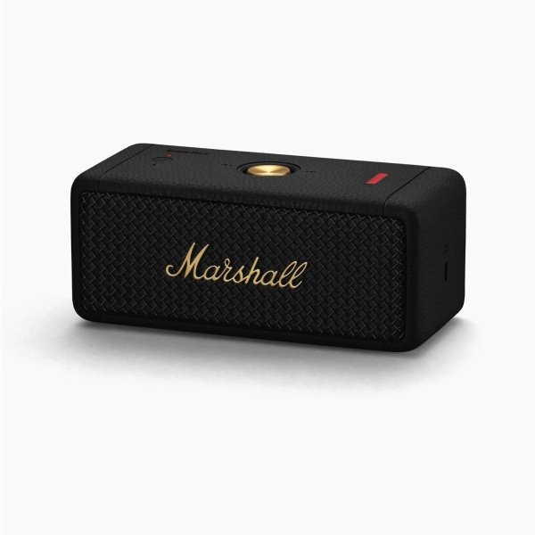 Marshall Emberton II - Altavoz Bluetooth portátil - Negro y latón - Imagen 16