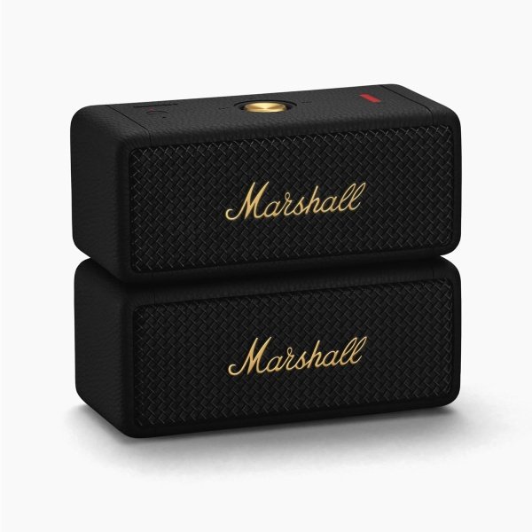 Marshall Emberton II - Altavoz Bluetooth portátil - Negro y latón - Imagen 18