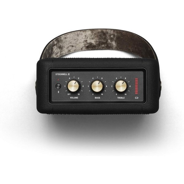 Marshall Stockwell II - Altavoz Bluetooth portátil, negro y latón - Image 17
