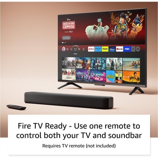 La barra de sonido Amazon Fire TV, parlante 2.0 con DTS Virtual:X, Dolby Audio y conectividad Bluetooth - Image 4