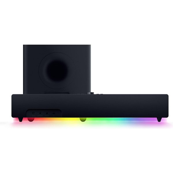 Razer Leviathan V2 X Altavoz de barra de sonido - Bluetooth, USB-C, Chroma RGB - Negro - Imagen 9